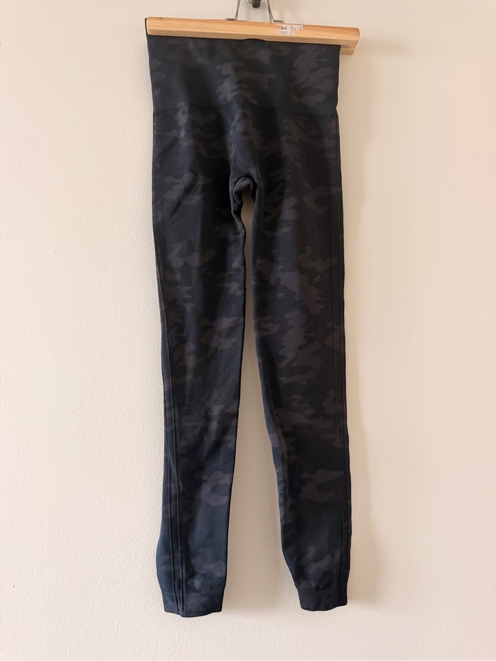 SPANX Black Camo Active Leggings